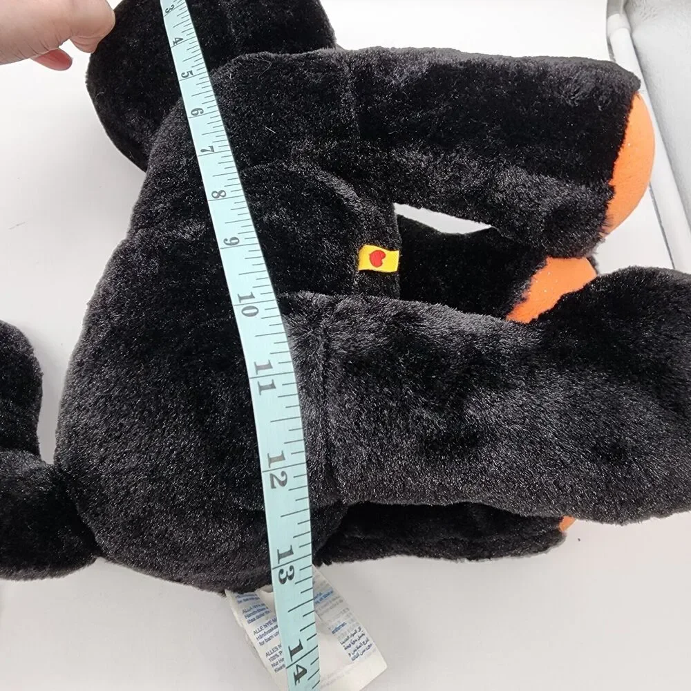 Build A Bear Lucky Black Cat Plush 12
